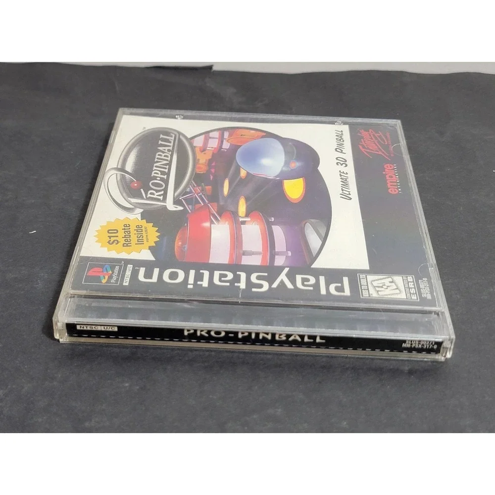 Sony PlayStation 1 PS1 Pro-Pinball Ultimate 3D Pinball SLUS-00371 Tested Working